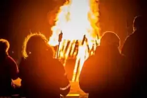 FFW Hohenheida Frühlingsfeuer