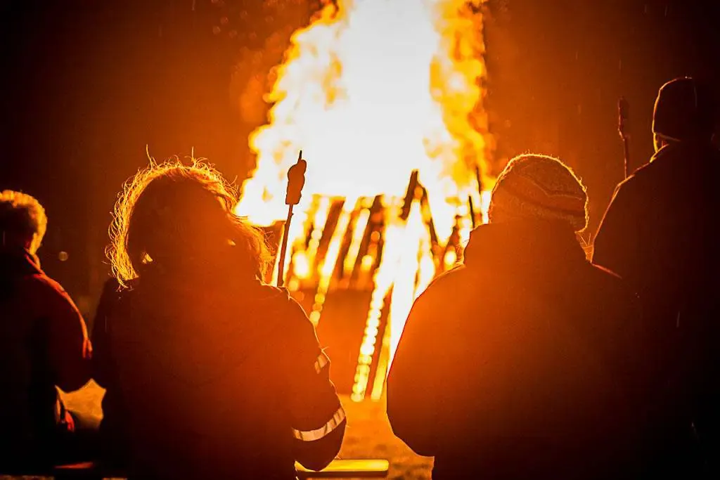 FFW Hohenheida Frühlingsfeuer