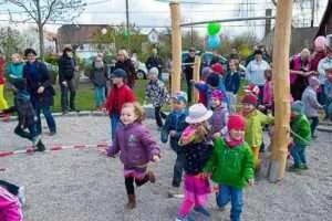 Spielplatzeinweihung