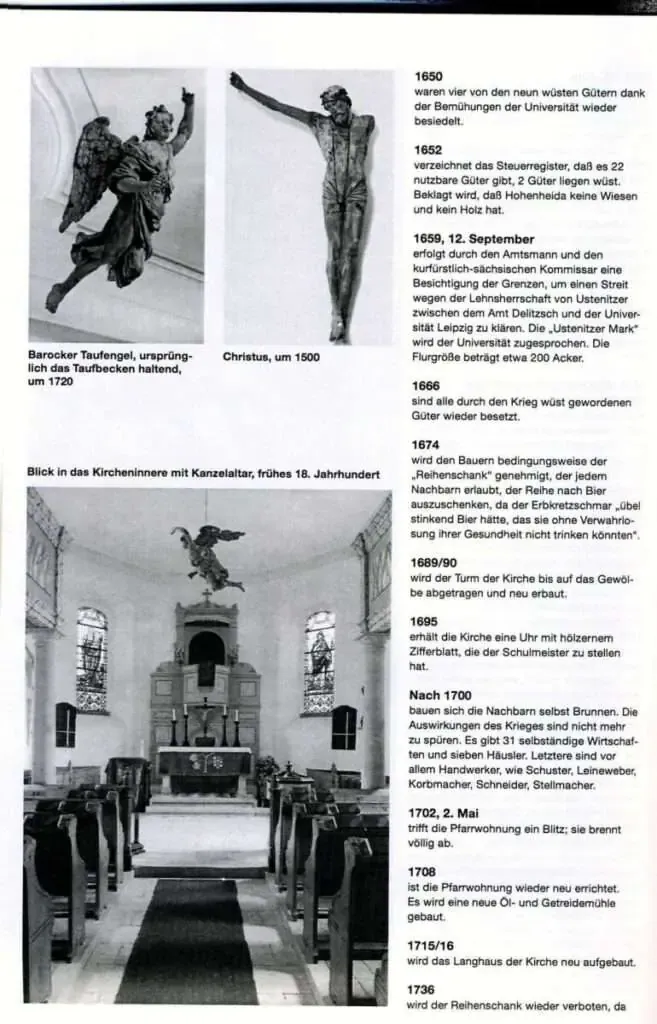 Hohenheida Geschichte Seite